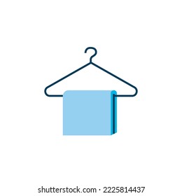 cloth on hanger vector icon laundry and fashion icon