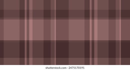 Vector de tartán a cuadros de tela, fondo de patrón textil nativo. Tejido liso sin costuras que revisa la textura en color rojo y pastel.
