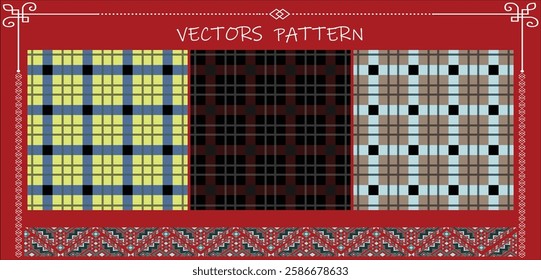 cloth Seamless check Fabric pattern texture