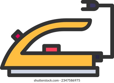 Cloth Steamer Icon image. Suitable for mobile application.