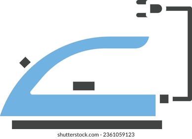Cloth Steamer Icon image. Suitable for mobile application.