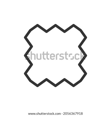 Cloth thin line icon. Symbol in trendy outline style. Premium design for web and apps. Perfect for UI. 