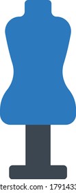 cloth vector glyph color icon 