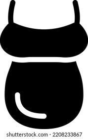 cloth Vector illustration on a transparent background. Premium quality symbols. Glyphs vector icons for concept and graphic design. 
