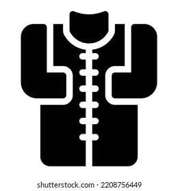 cloth Vector illustration on a transparent background. Premium quality symbols. Gyliph vector icon for concept and graphic design.