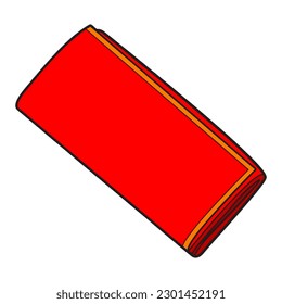 cloth vector illustration,isolated on white background,top view