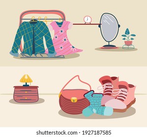 clothes accessories stuff home cartoon