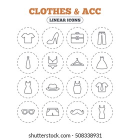 Clothes and accessories. Underwear, maternity.