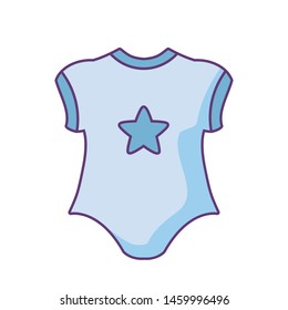 clothes baby isolated vector icon illustration