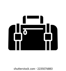 Clothes bag icon. sign for mobile concept and web design. vector illustration