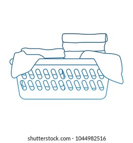 Clothes in basket