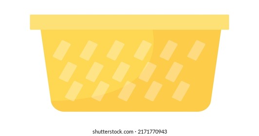 Clothes basket icon. Vector illustration