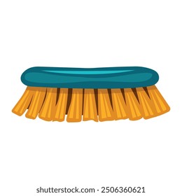 Clothes brush. Cleaning brush. Vector