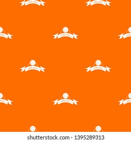 Clothes button round pattern vector orange for any web design best