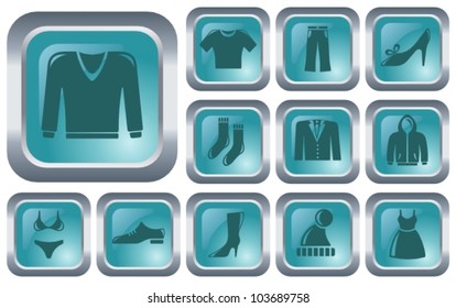 Clothes button set