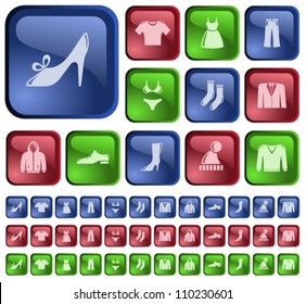 Clothes button set