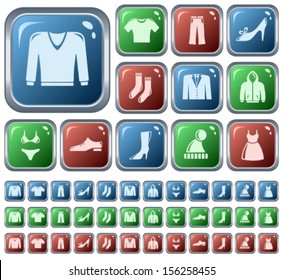 Clothes button set
