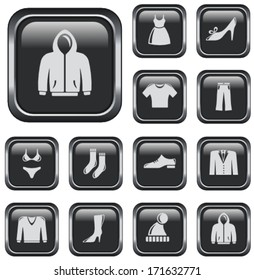 Clothes button set