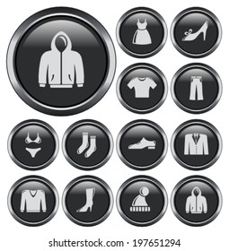 Clothes button set