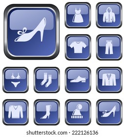 Clothes button set