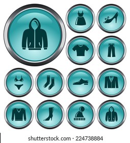 Clothes button set