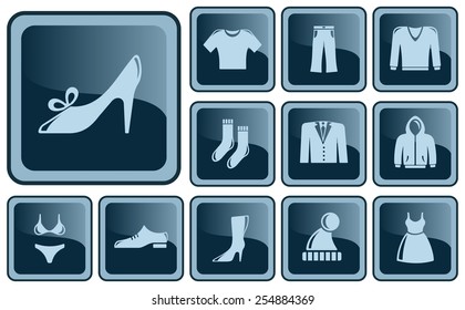 Clothes button set