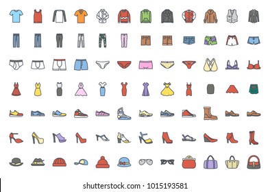 Clothes Colored Icon