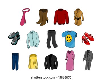 clothes colorful