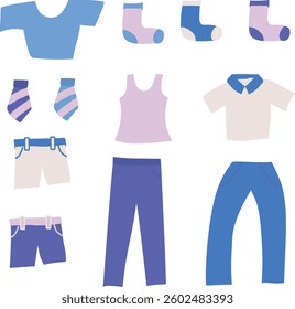 Clothes Doodle Hand Drawn Drawing