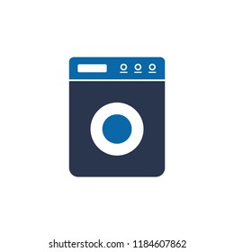 Clothes Dryer Icon, washing machine icon
