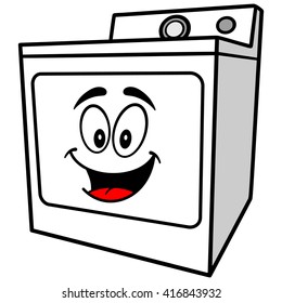 Clothes Dryer Mascot