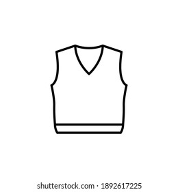 Clothes, Fashion Line Icon. Clothes line icon. Vector, isolated, outline, dress line icon.