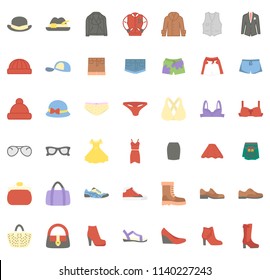 Clothes flat icon