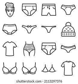Ropa Icono Plano Aislado En Fondo Blanco