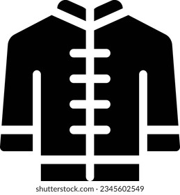 Icono de glifo de ropa - Icono único, vector