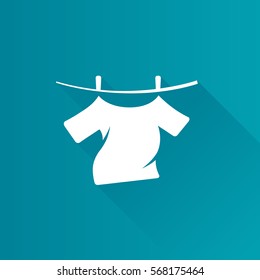 Clothes Hang Icon Metro User Interface Stock Vector (Royalty Free ...