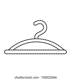 clothes hanger hook fashion empty icon