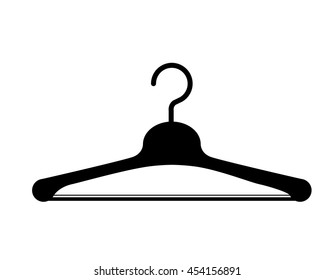 clothes hanger hook isolated icon design