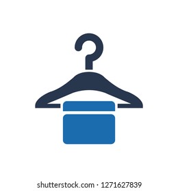 Clothes hanger icon