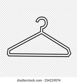 Clothes Hanger Icon 
