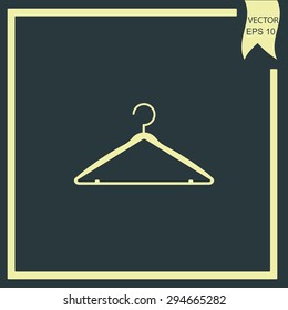 clothes hanger icon