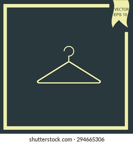 clothes hanger icon