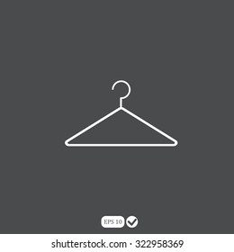clothes hanger icon