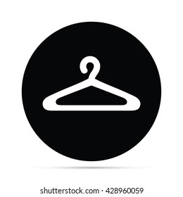 Clothes Hanger Icon Circle Icon