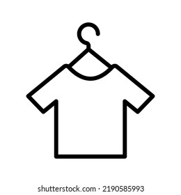 Clothes Hanger Icon. Coat Hanger Vector Illustration