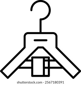 Clothes Hanger Icon Element For Design