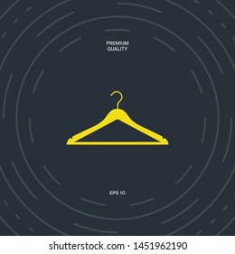 Clothes Hanger icon. Graphic elements for your design