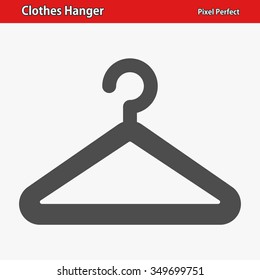 Clothes Hanger Icon. Professional, pixel perfect icons optimized for both large and small resolutions. EPS 8 format.