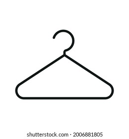 Clothes Hanger icon. Vector available.