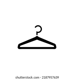 plantillas de diseño vectorial de iconos de colgador de ropa 
